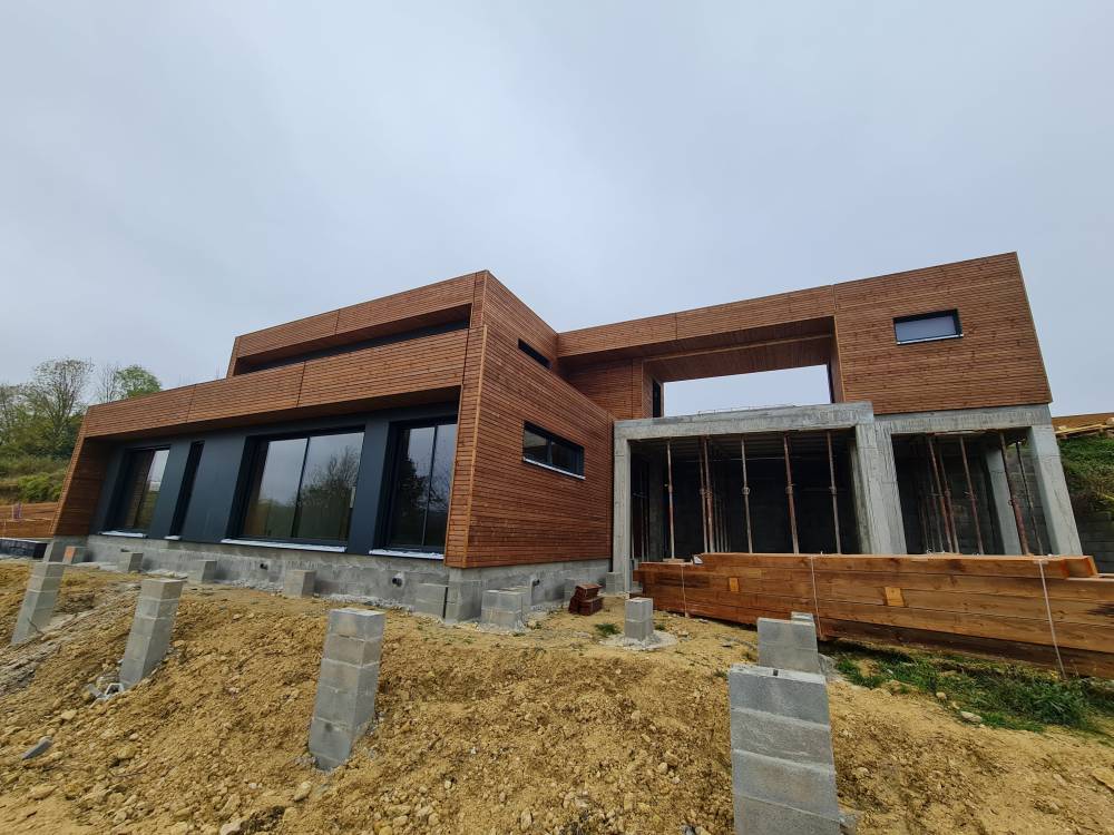 Maison ossature bois près de Mantes la jolie